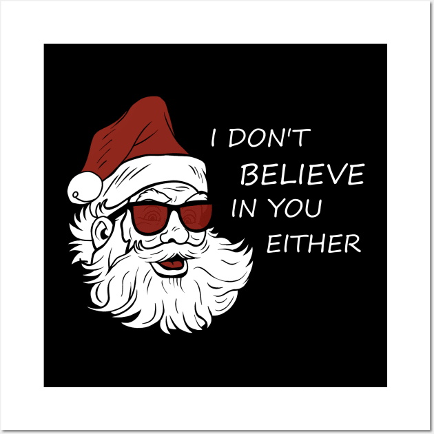 Bad Santa Wall Art by valentinahramov